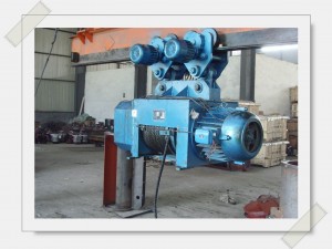 通過了3000小時壽命試驗(yàn)后的電動葫蘆樣機(jī)